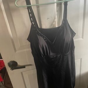 Swimsuits For All Elegant Black Swimwear swim dress